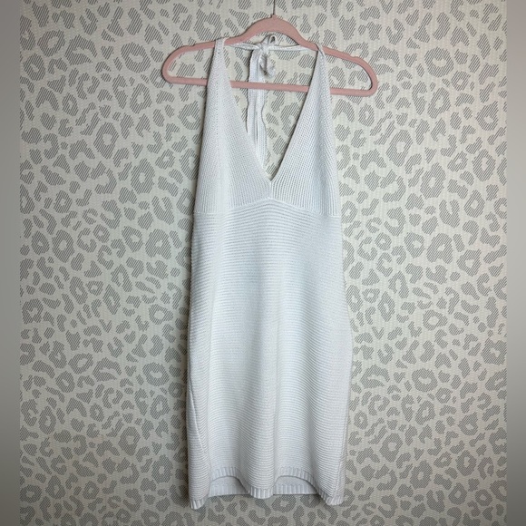 wild fable Dresses & Skirts - Wild Fable Knit Soft Stretch Halter V-Neck Beach Vacation Dress Size XXL *NWT*